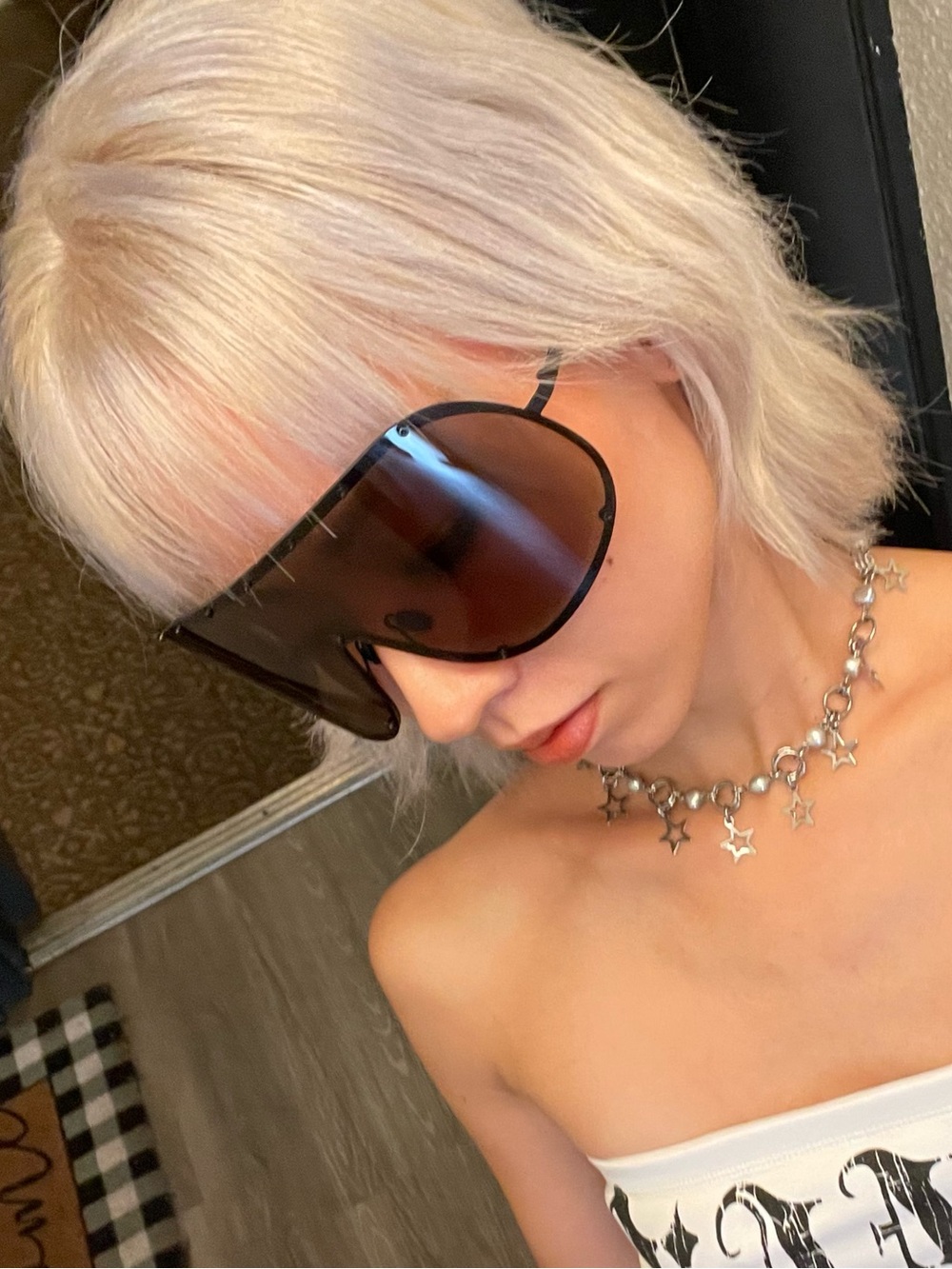 Rick Owens Shield Glasses